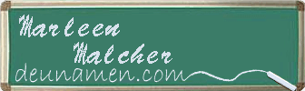 Marleen Malcher Visitenkarte